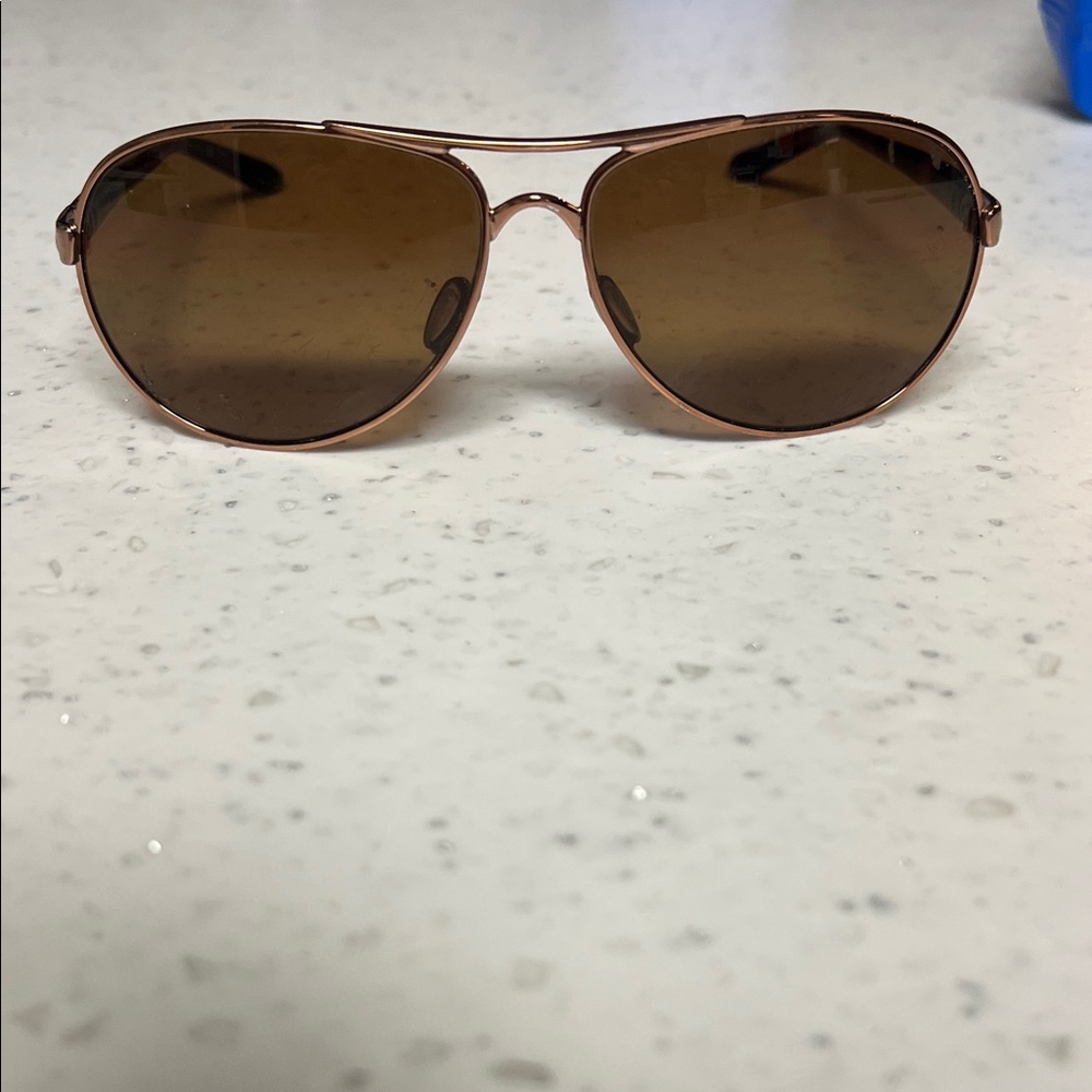 Oakley feedback Stylish Brown Aviator Sunglasses